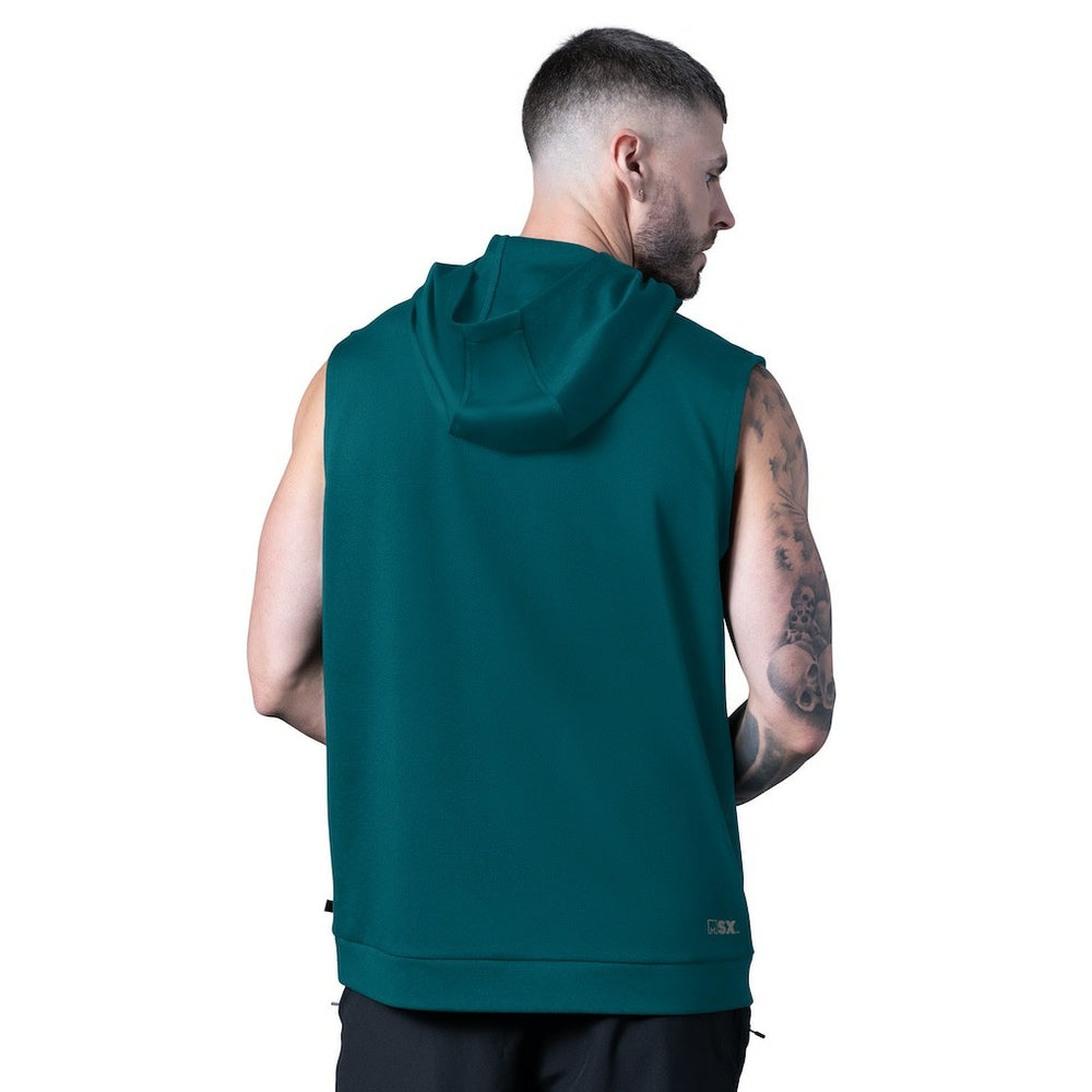 NFL Philadelphia Eagles MSX by Michael Strahan Tri-Blend Rebound Sleeveless Hoodie