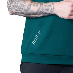 NFL Philadelphia Eagles MSX by Michael Strahan Tri-Blend Rebound Sleeveless Hoodie