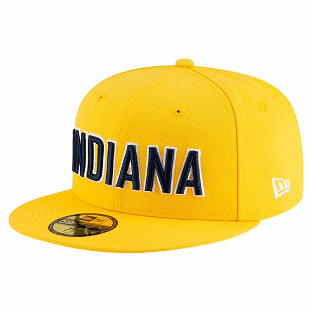 Indiana Pacers Statement Edition Jersey Hook 59Fifty Fitted Hat - Gold | New Era cheap