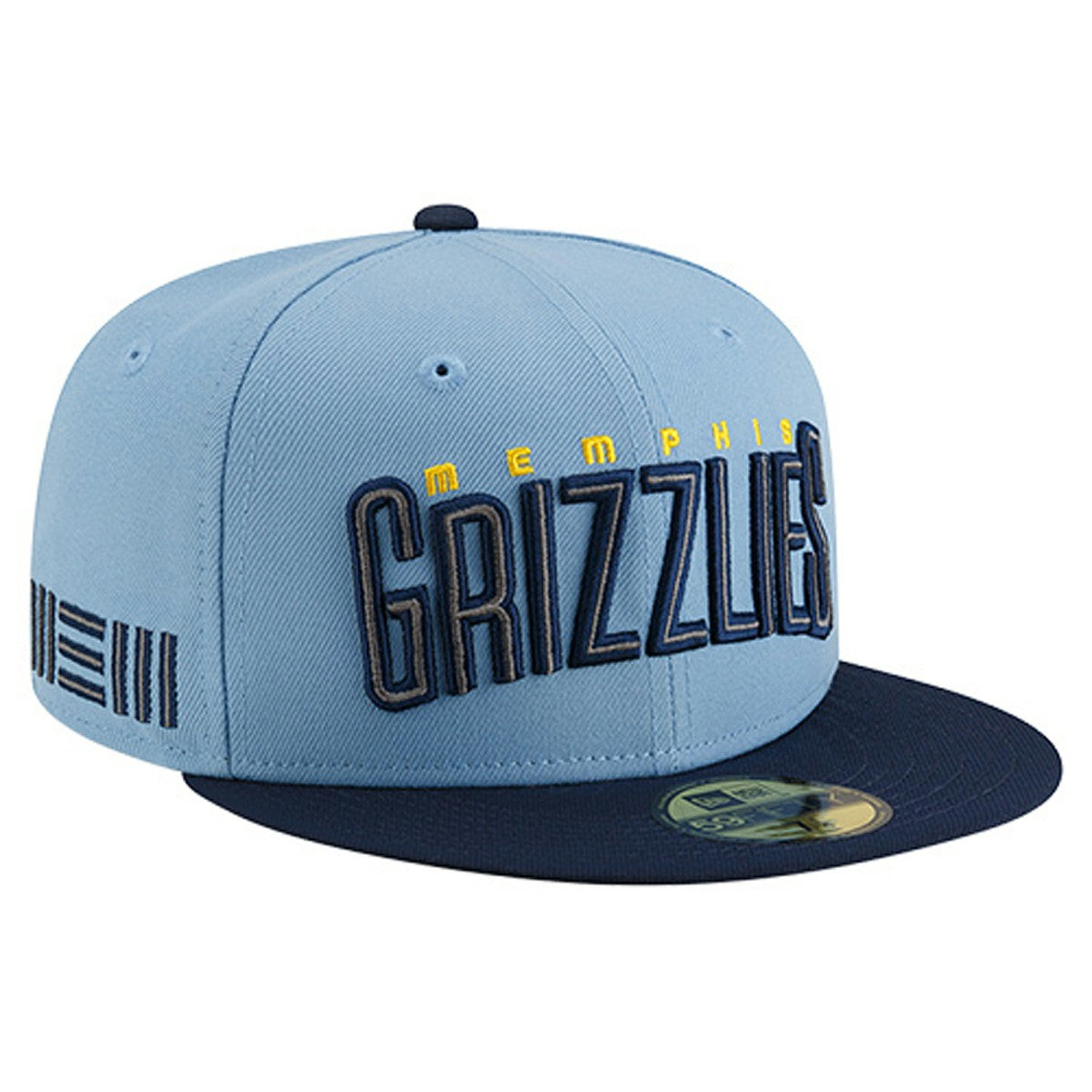 Memphis Grizzlies Statement Edition Jersey Hook 59Fifty Fitted Hat - Light Blue | New Era cheap