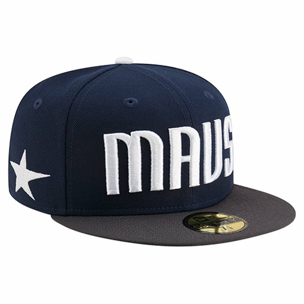Dallas Mavericks Statement Edition Jersey Hook 59Fifty Fitted Hat sale - Navy | New Era discount