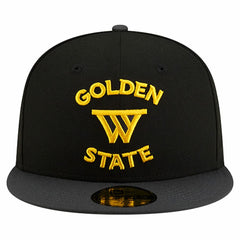 Golden State Warriors Statement Edition Jersey Hook 59Fifty Fitted Hat sale - Black | New Era online