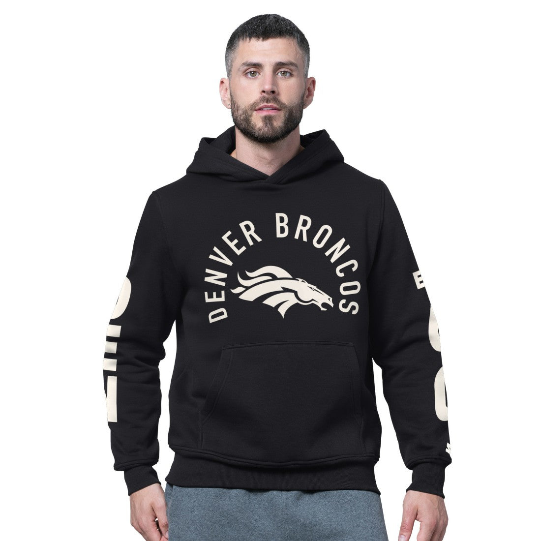 NFL Denver Broncos Starter Handoff Fleece Hoodie Sweatshirt