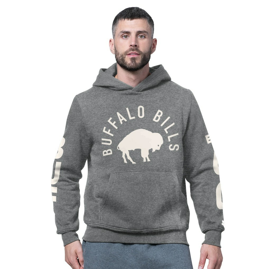 NFL Buffalo Bills Starter Handoff Vintage Logo Fleece Hoodie Sweatshirt