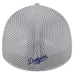 Los Angeles Dodgers Visor Paint Splatter 39THIRTY Flex Hat - Gray | New Era