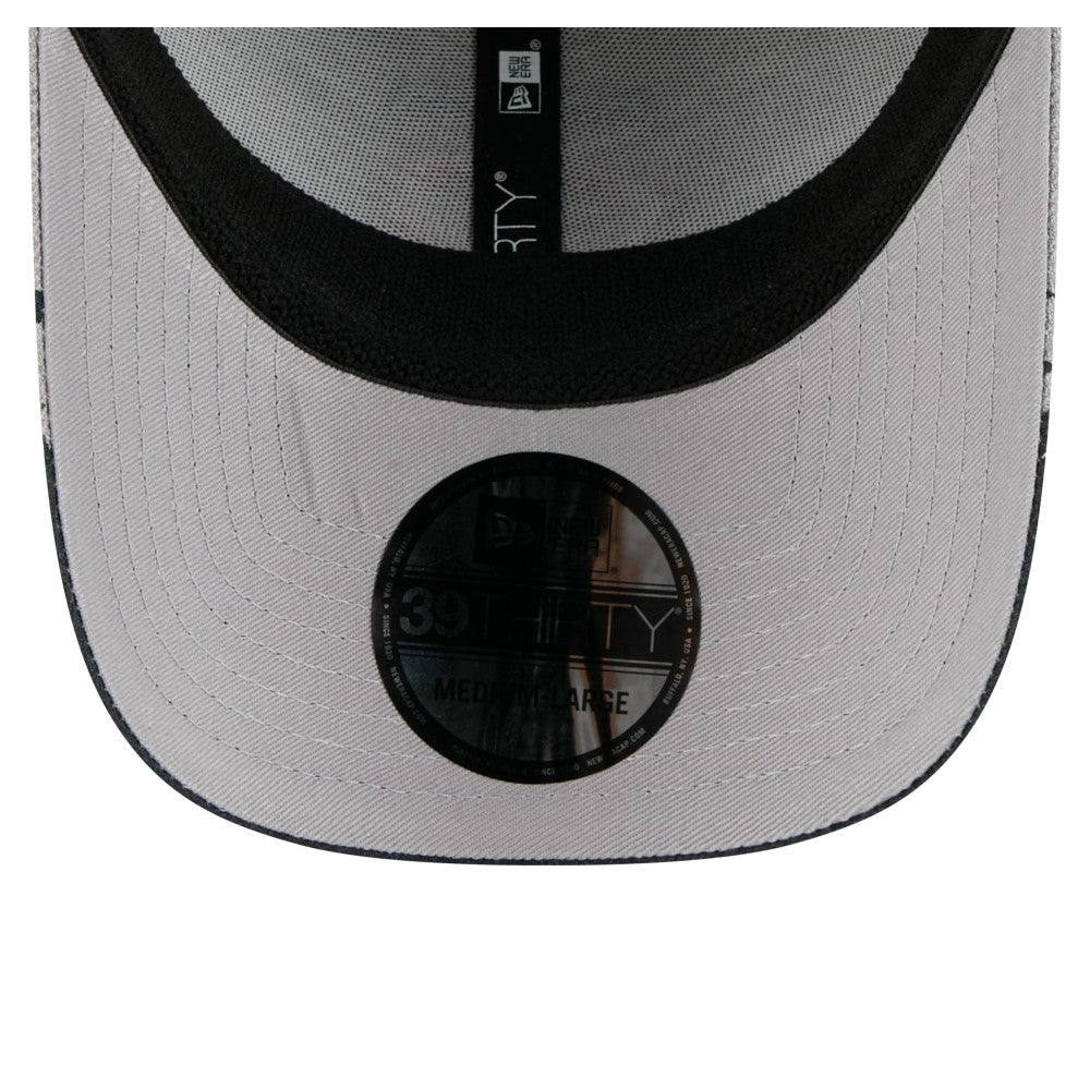 Minnesota Twins Visor Paint Splatter 39THIRTY Flex Hat - Gray | New Era