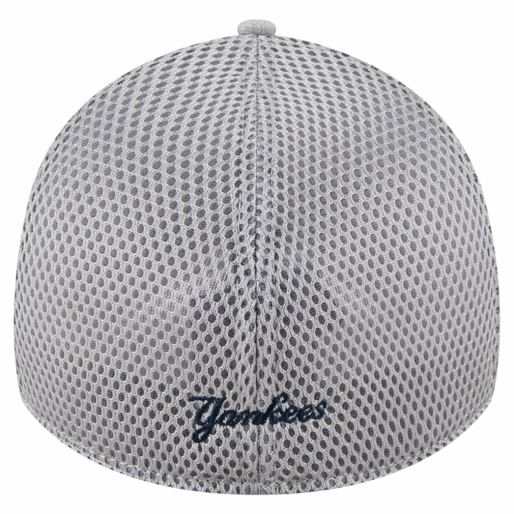 New York Yankees Visor Paint Splatter 39THIRTY Flex Hat - Gray | New Era