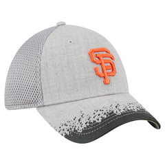 San Francisco Giants Visor Paint Splatter 39THIRTY Flex Hat - Gray | New Era