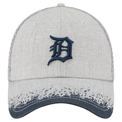 Detroit Tigers Visor Paint Splatter 39THIRTY Flex Hat - Gray | New Era