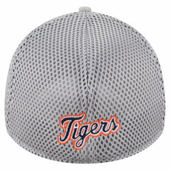 Detroit Tigers Visor Paint Splatter 39THIRTY Flex Hat - Gray | New Era