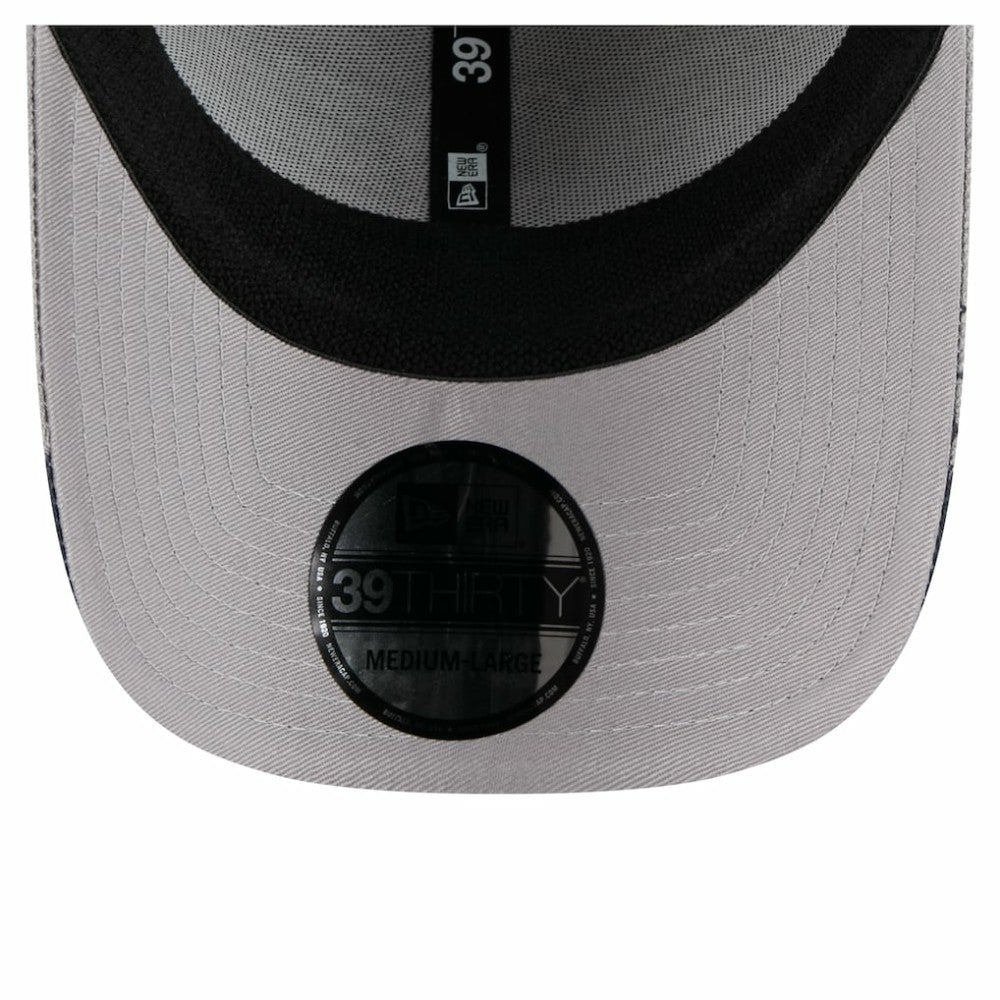 Boston Red Sox Visor Paint Splatter 39THIRTY Flex Hat - Gray | New Era