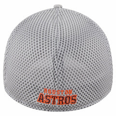 Houston Astros Visor Paint Splatter 39THIRTY Flex Hat - Gray | New Era