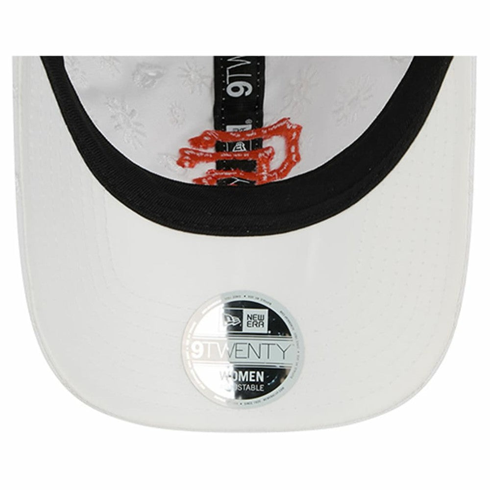 San Francisco Giants Women's Floral Mesh 9TWENTY Adjustable Hat - White | New Era