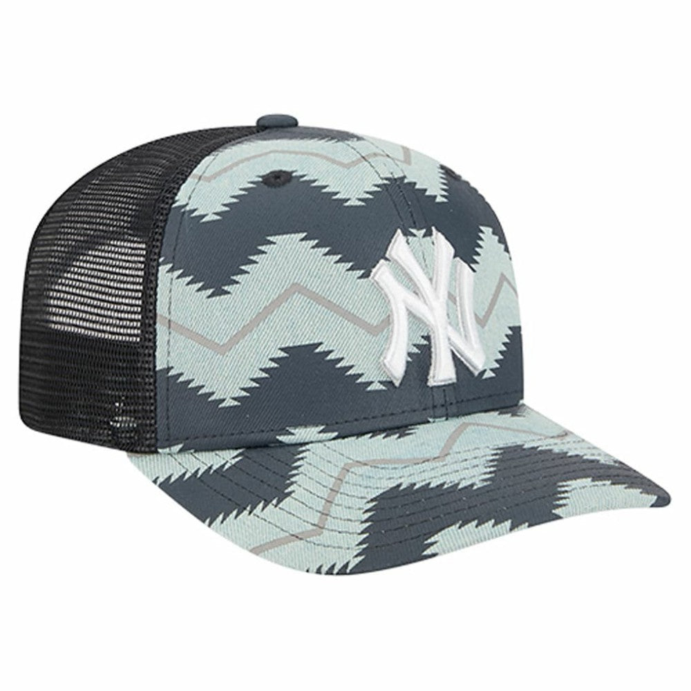 New York Yankees Aztec Denim 9SEVENTY Adjustable Hat - Denim/Navy | New Era