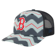 Boston Red Sox Aztec Denim 9SEVENTY Adjustable Hat - Denim/Navy | New Era