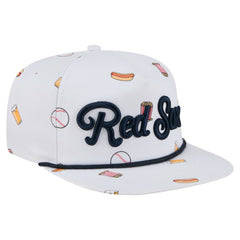Boston Red Sox Team Cheer Rope 19TWENTY Adjustable Hat - White | New Era