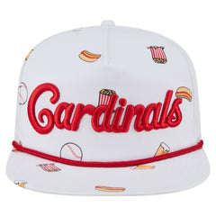 St. Louis Cardinals Team Cheer Rope 19TWENTY Adjustable Hat - White | New Era