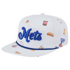 New York Mets Team Cheer Rope 19TWENTY Adjustable Hat - White | New Era