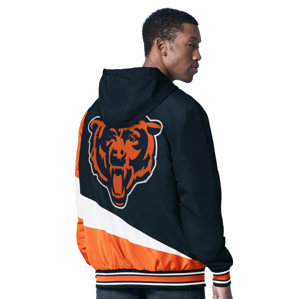 NFL Chicago Bears G-III Sports by Carl Banks Dual Threat Reversable Full-Zip Hooded Jacket