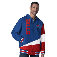 NFL Buffalo Bills G-III Sports by Carl Banks Dual Threat Reversable Full-Zip Hooded Jacket
