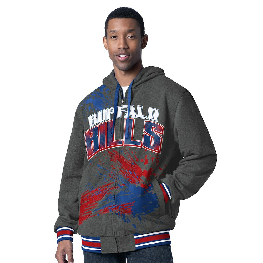 NFL Buffalo Bills G-III Sports by Carl Banks Dual Threat Reversable Full-Zip Hooded Jacket