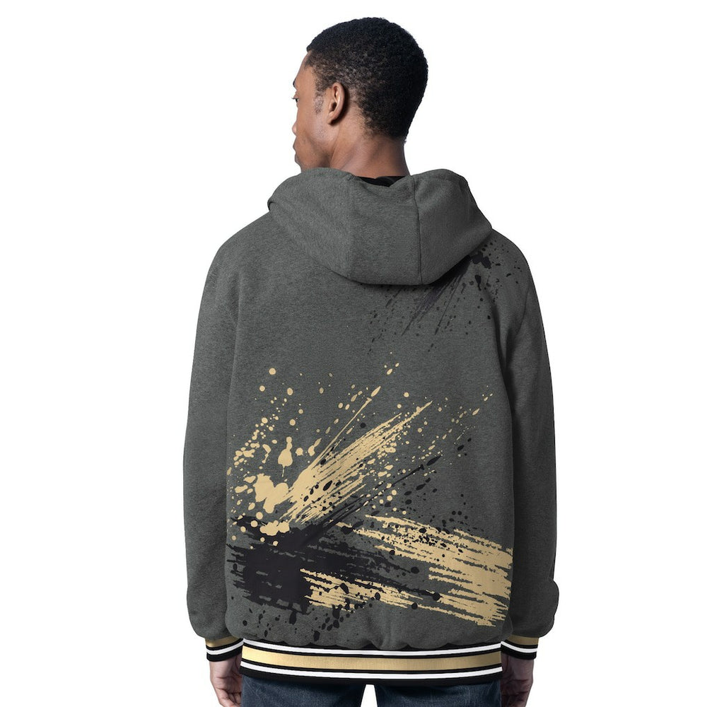 NFL New Orleans Saints G-III Sports by Carl Banks Dual Threat Reversable Full-Zip Hooded Jacket