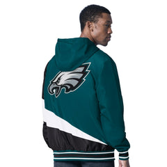 NFL Philadelphia Eagles G-III Sports by Carl Banks Dual Threat Reversable Full-Zip Hooded Jacket