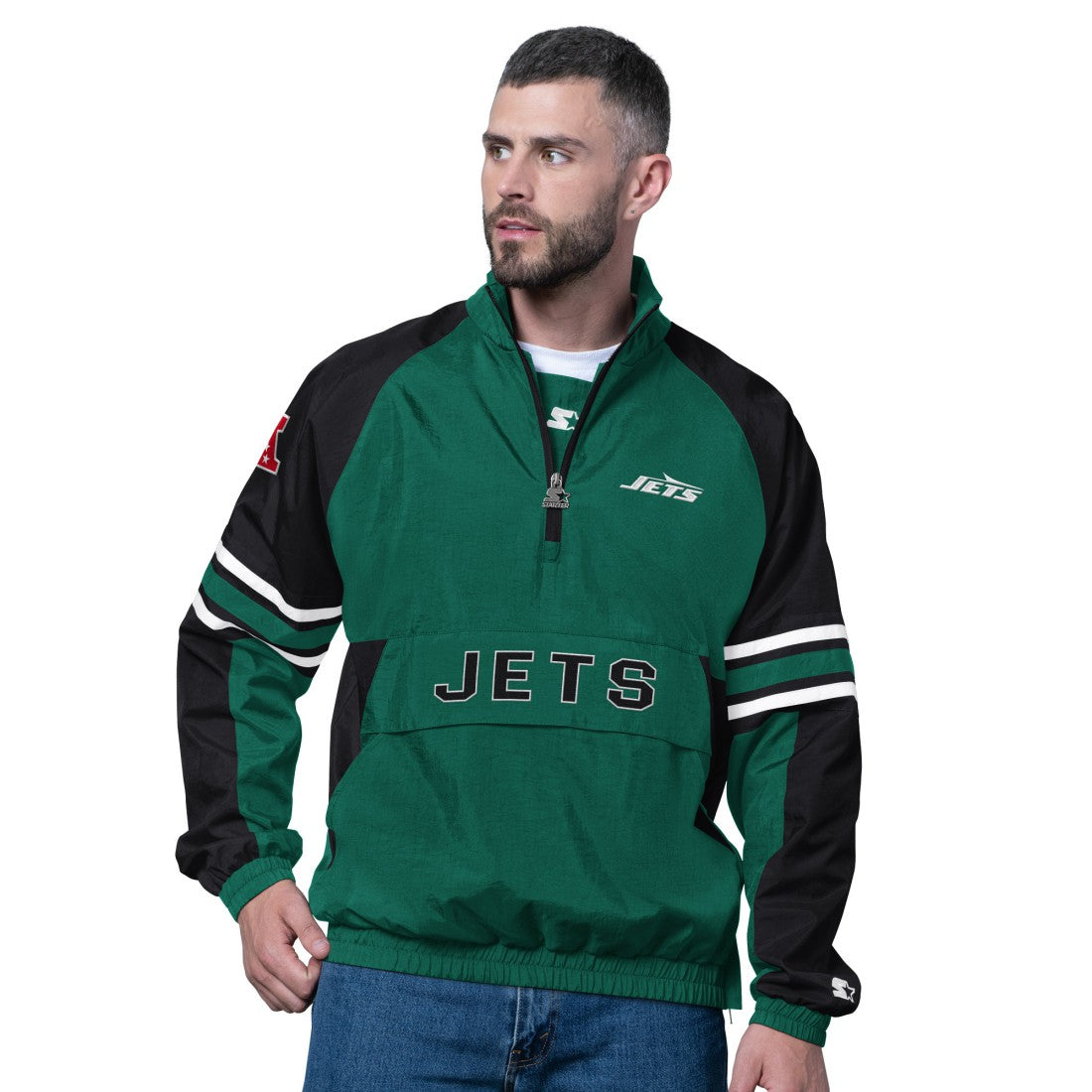 NFL New York Jets Starter Prospect Half-Zip Pullover