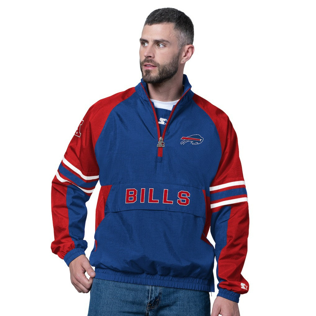 NFL Buffalo Bills Starter Prospect Half-Zip Pullover