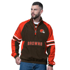NFL Cleveland Browns Starter Prospect Half-Zip Pullover