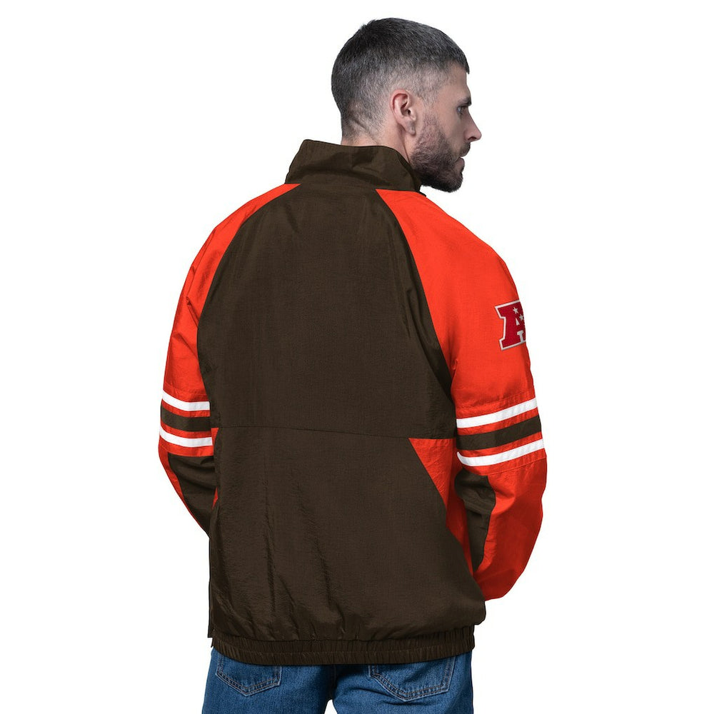 NFL Cleveland Browns Starter Prospect Half-Zip Pullover