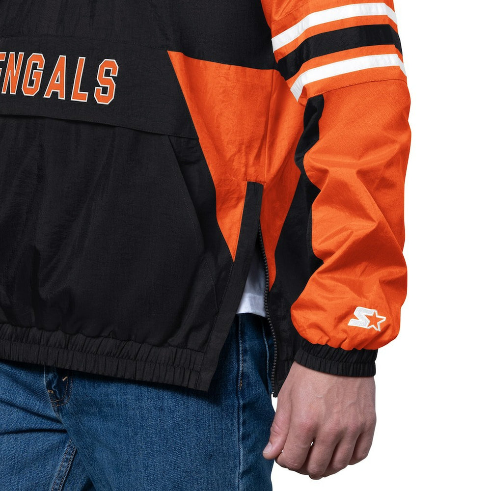 NFL Cincinnati Bengals Starter Prospect Half-Zip Pullover