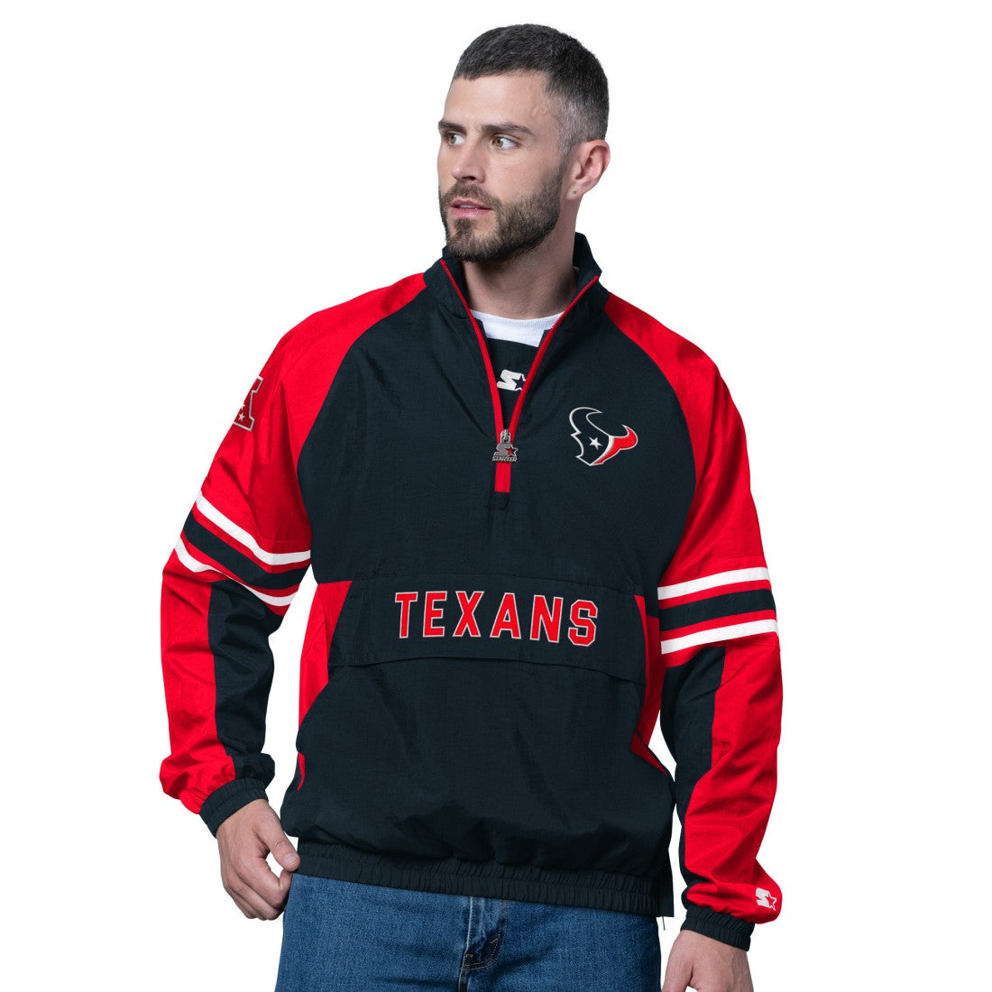NFL Houston Texans Starter Prospect Half-Zip Pullover
