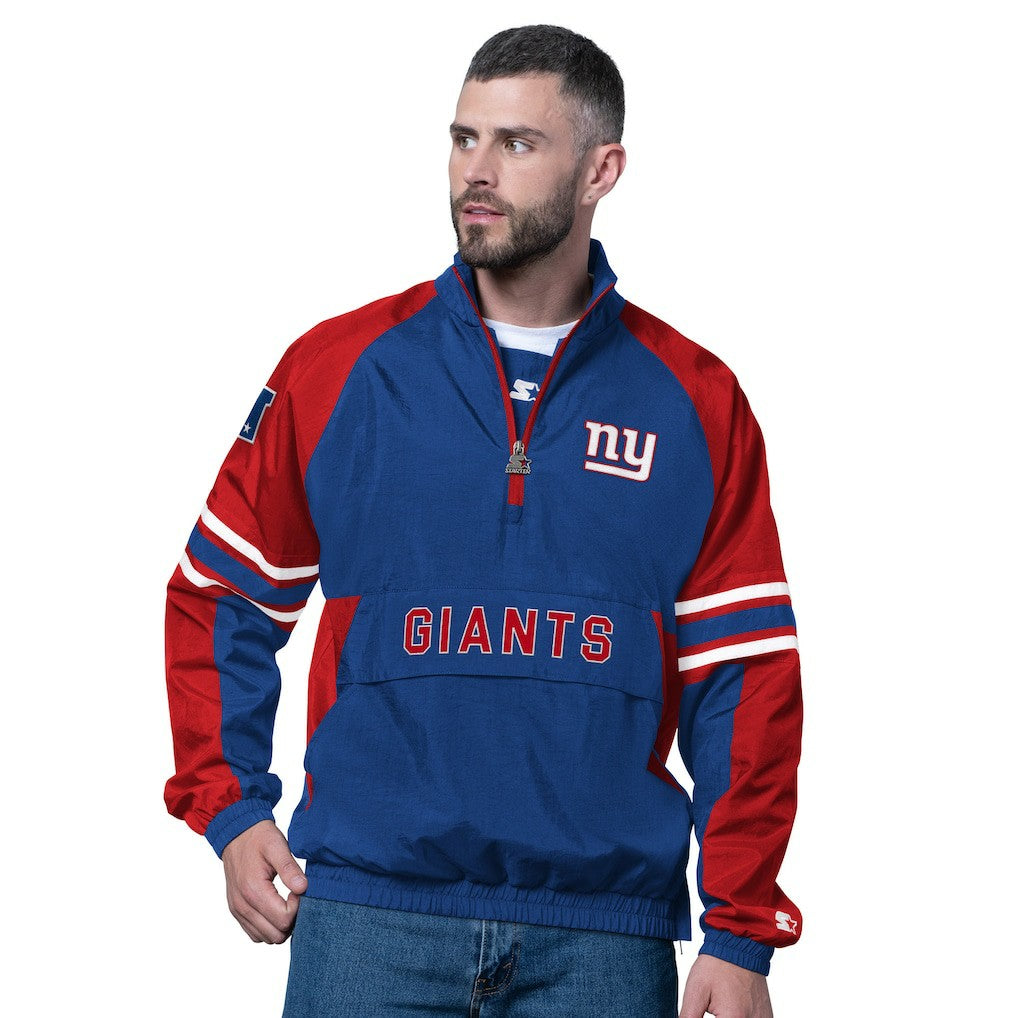 NFL New York Giants Starter Prospect Half-Zip Pullover