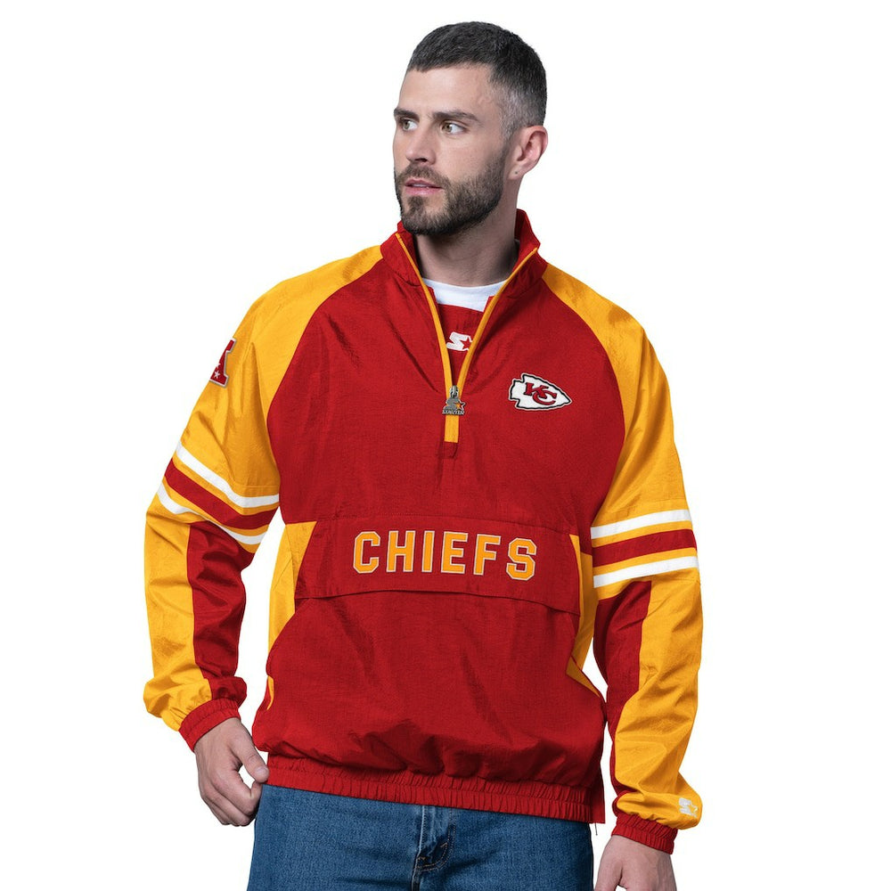 NFL Kansas City Chiefs Starter Prospect Half-Zip Pullover