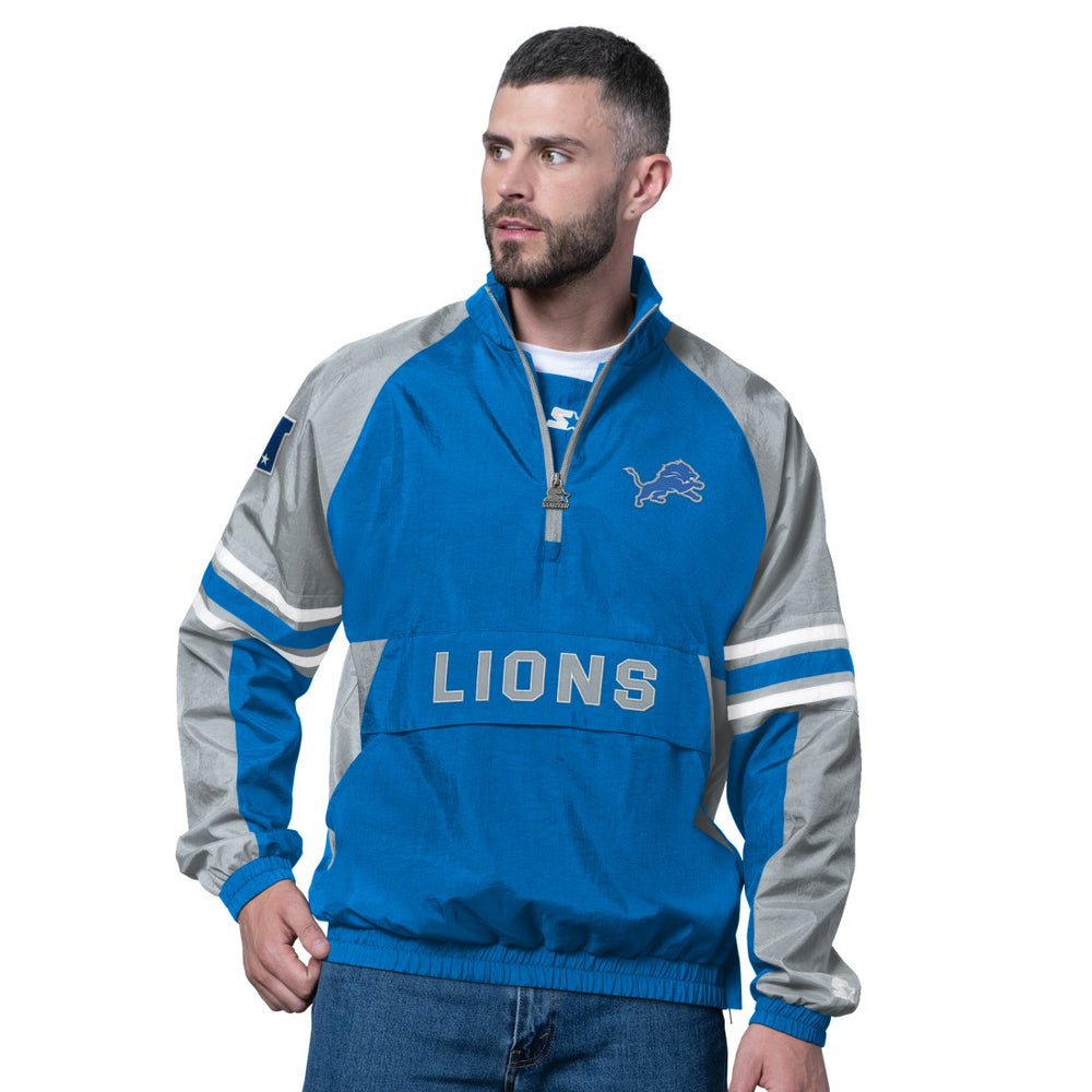 NFL Detroit Lions Starter Prospect Half-Zip Pullover