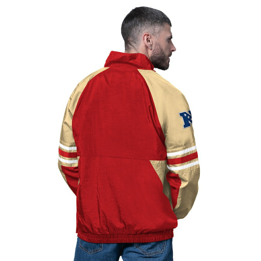 NFL San Francisco 49ers Starter Prospect Half-Zip Pullover