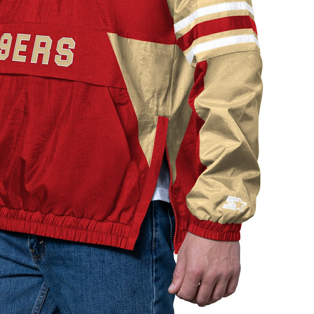 NFL San Francisco 49ers Starter Prospect Half-Zip Pullover
