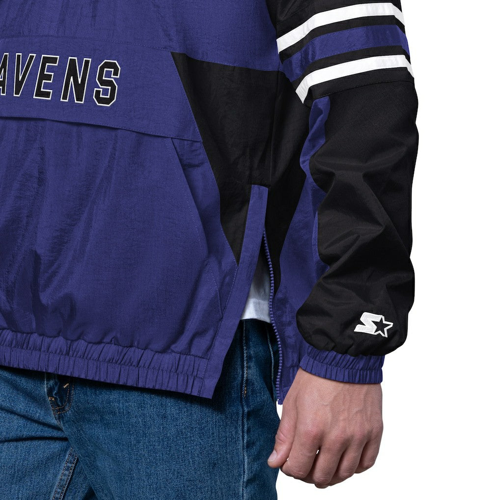 NFL Baltimore Ravens Starter Prospect Half-Zip Pullover