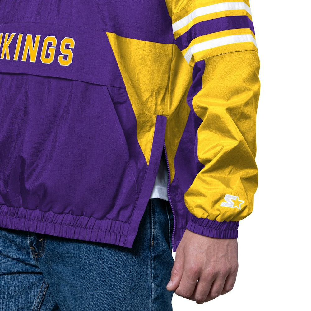 NFL Minnesota Vikings Starter Prospect Half-Zip Pullover