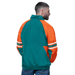 NFL Miami Dolphins Starter Vintage Logo Prospect Half-Zip Pullover