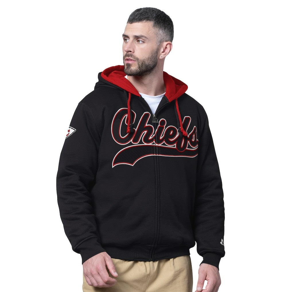 NFL Kansas City Chiefs Starter Big Shot Full-Zip Double Hoodie