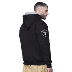 NFL Las Vegas Raiders Starter Big Shot Full-Zip Double Hoodie