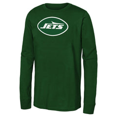 NFL New York Jets Youth Primary Logo Long Sleeve T-Shirt