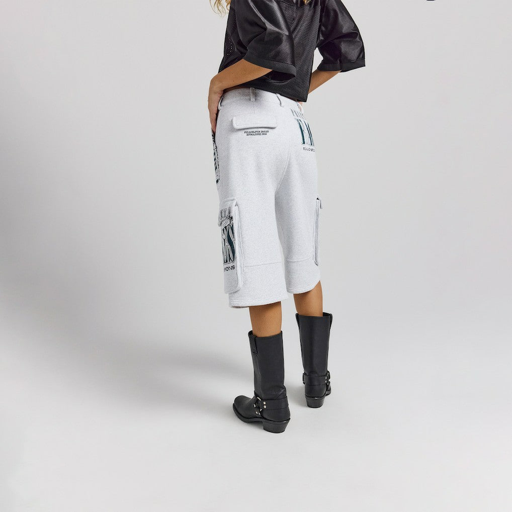 NFL Philadelphia Eagles Off Season x NFL Women's Fleece Cargo Shorts
