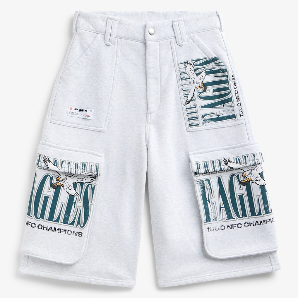 NFL Philadelphia Eagles Off Season x NFL Women's Fleece Cargo Shorts