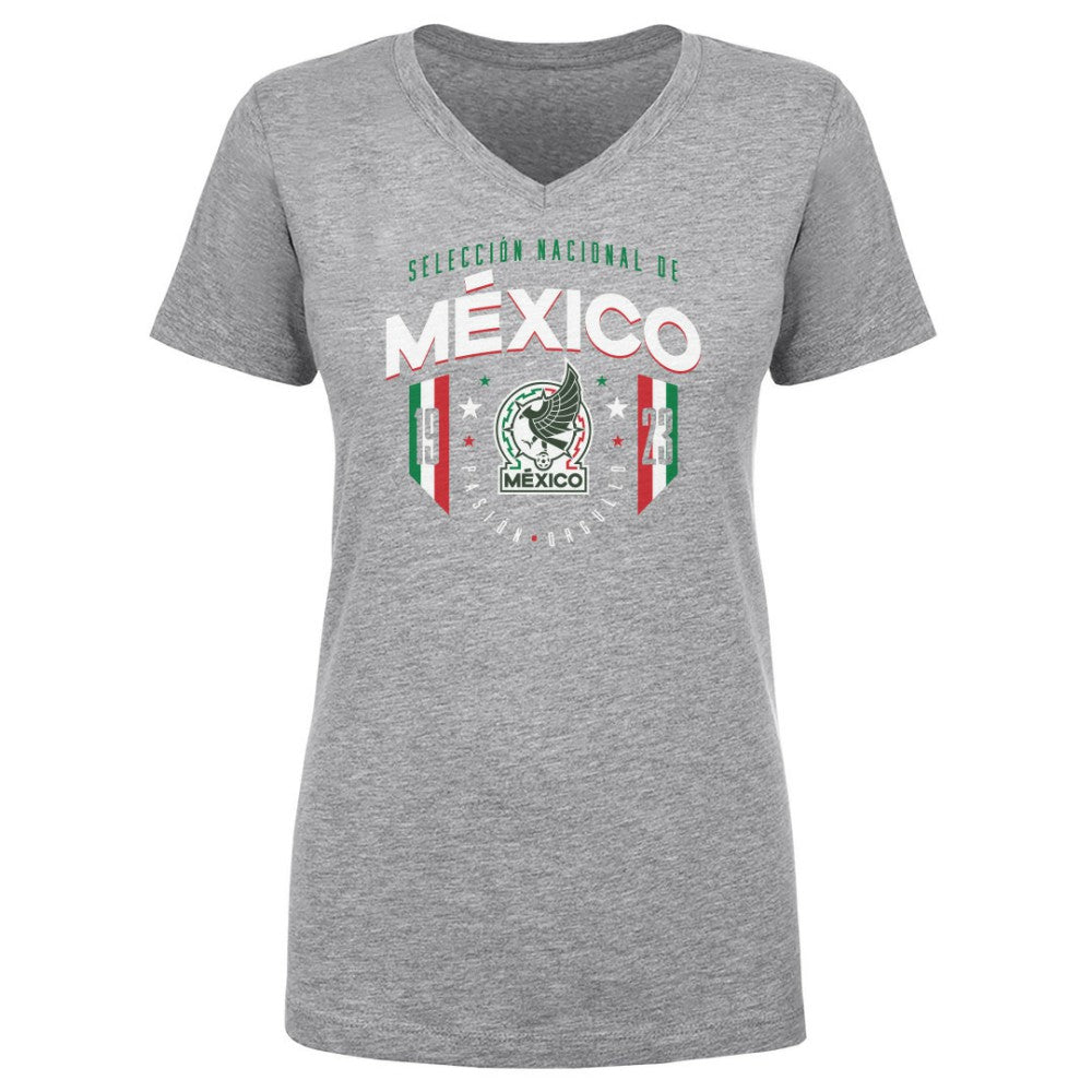 Mexico National Team 500 Level Women's V-Neck T-Shirt / Soccer Outlet
