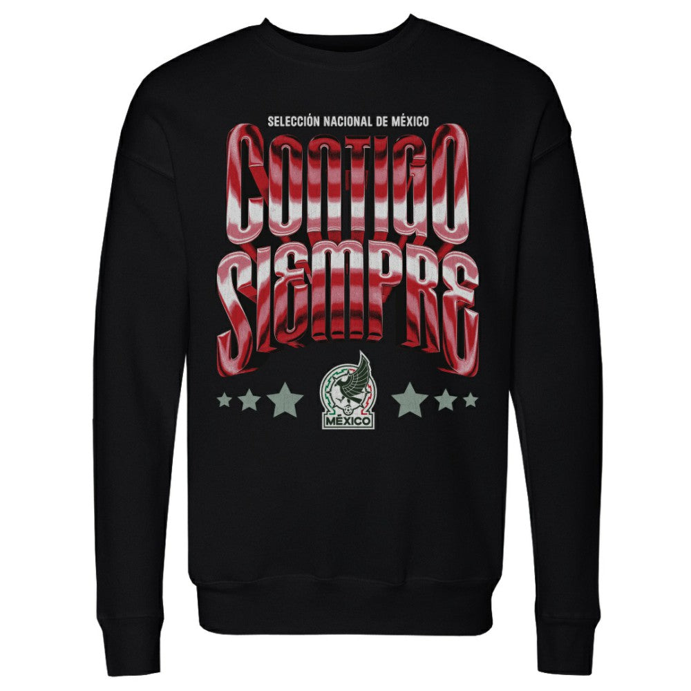 Mexico National Team 500 Level Contigo Siempre Vintage Pullover Sweatshirt / Soccer On sale