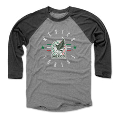 Mexico National Team 500 Level Unisex Futbol Raglan 3/4-Sleeve Baseball T-Shirt / Soccer Online