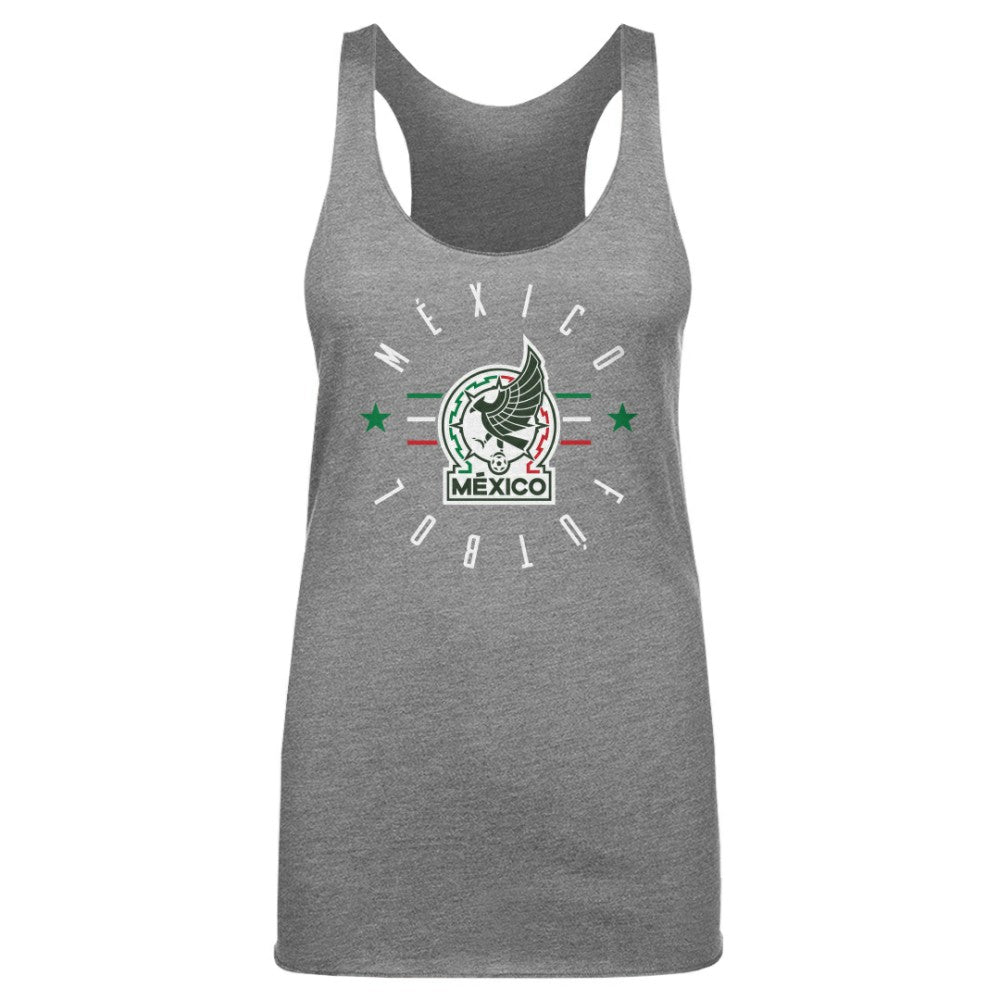 Mexico National Team 500 Level Women's Futbol Tri-Blend Racerback Tank Top / Soccer For sale